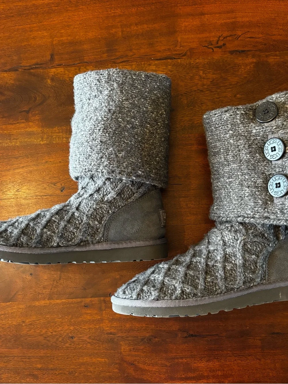 UGG knit upper